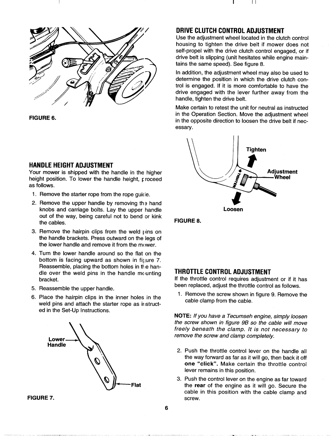 MTD 123-118F000, 123-117A000 manual 