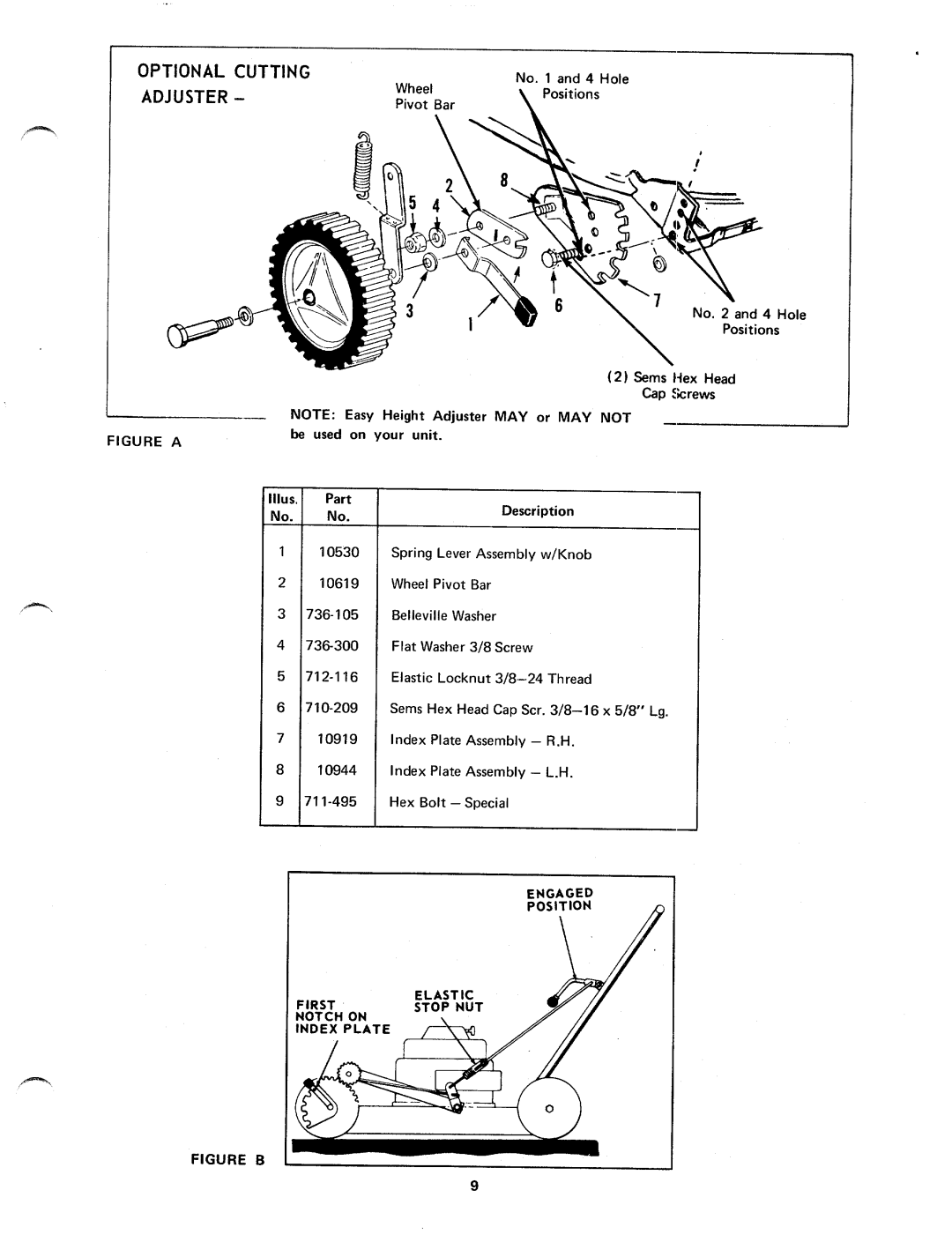 MTD 123-260 manual 