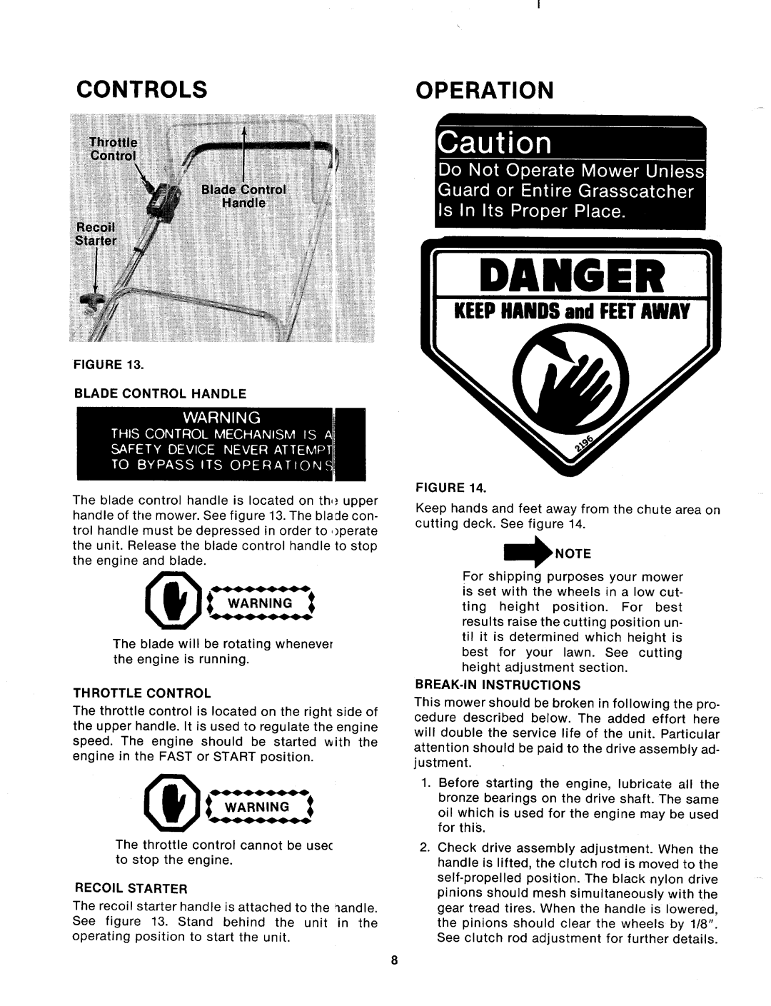 MTD 123-262A, 123-260A manual 