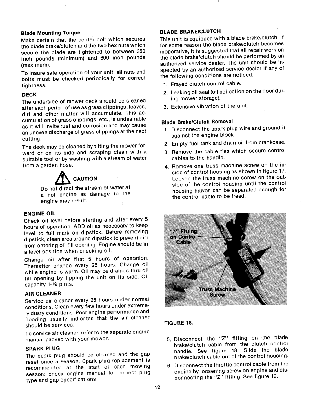 MTD 123-284A manual 