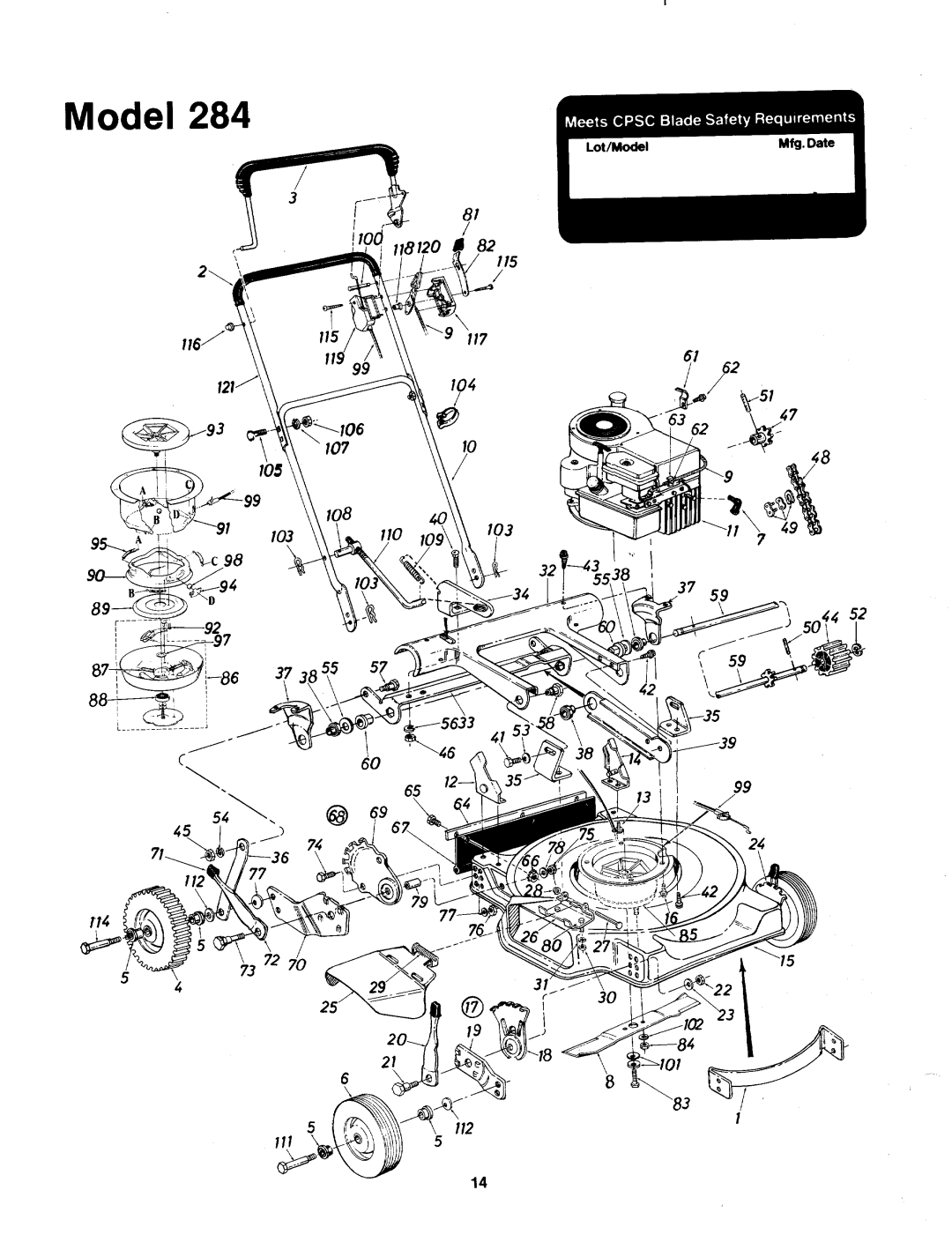 MTD 123-284A manual 