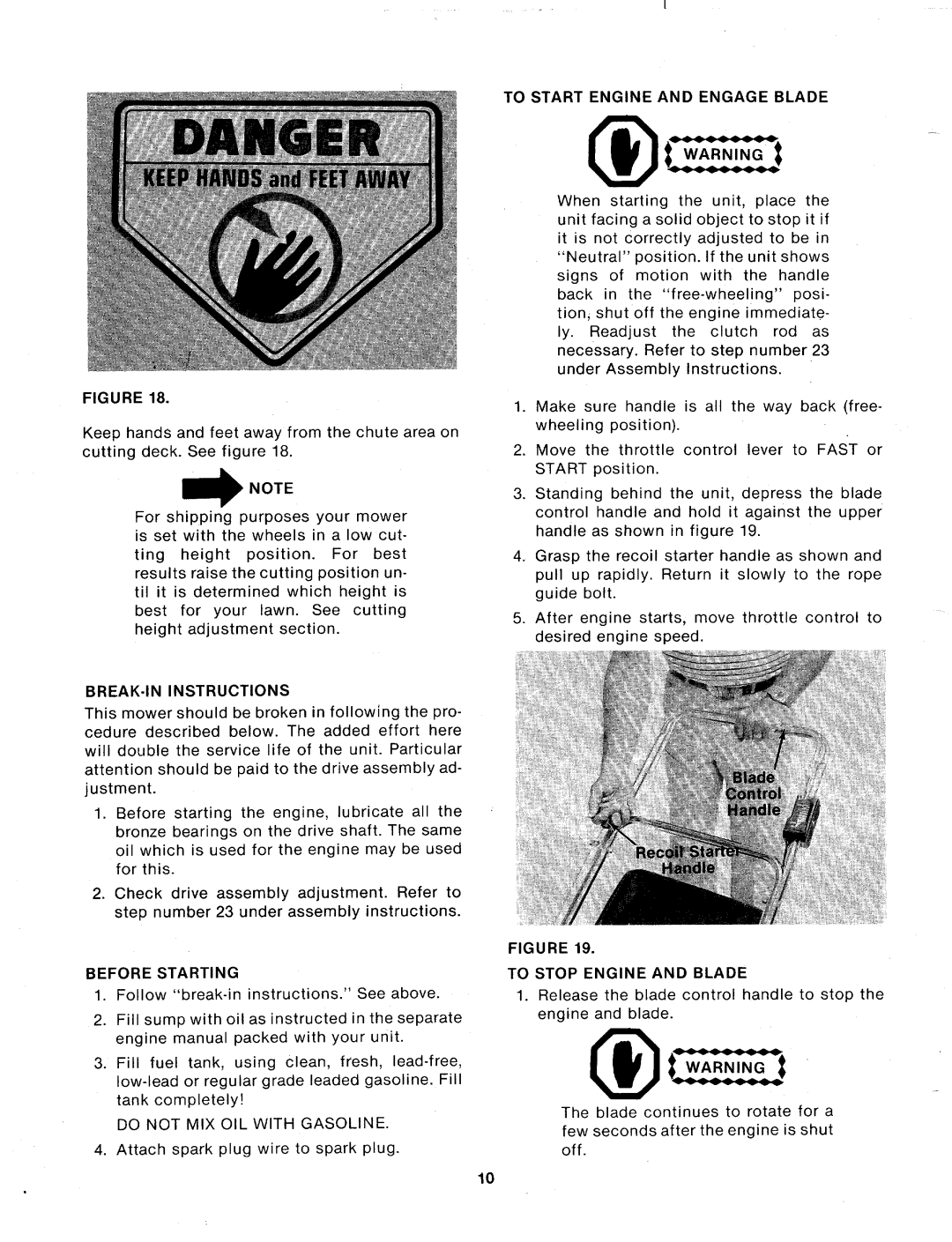 MTD 123-332A manual 