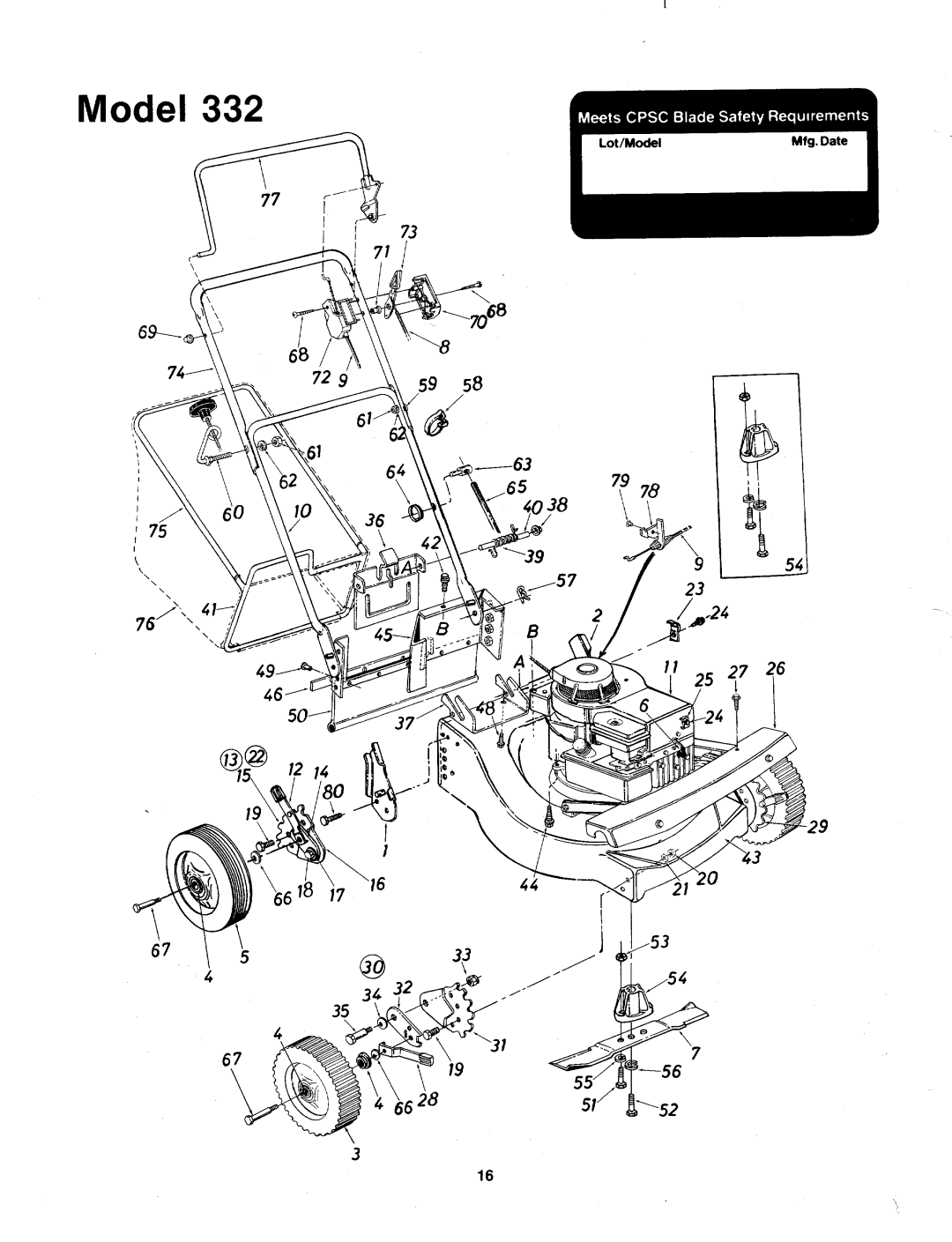 MTD 123-332A manual 