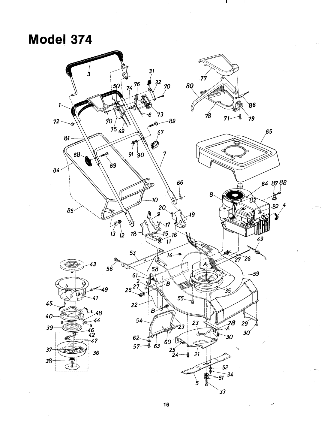 MTD 123-374A manual 