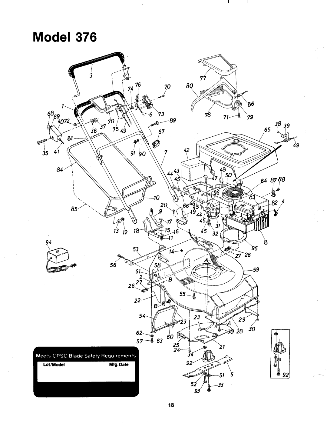 MTD 123-376A manual 