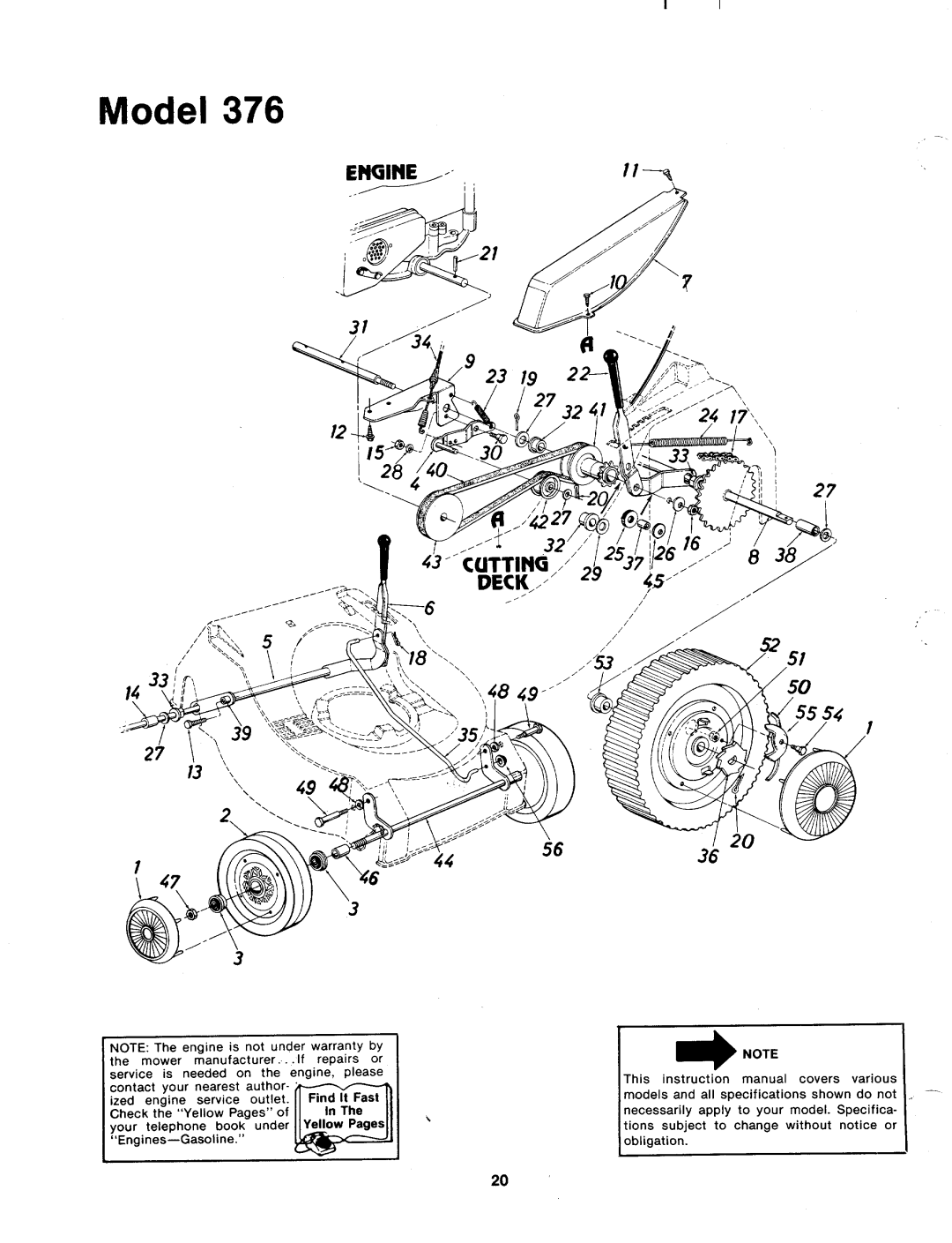 MTD 123-376A manual 