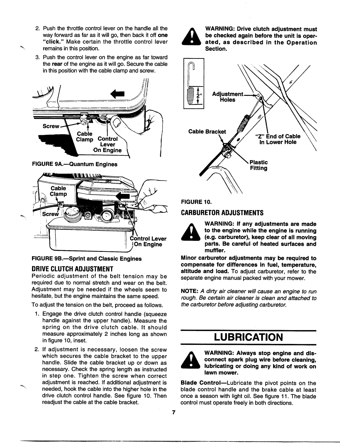 MTD 123-458F000, 123-440A000 manual 