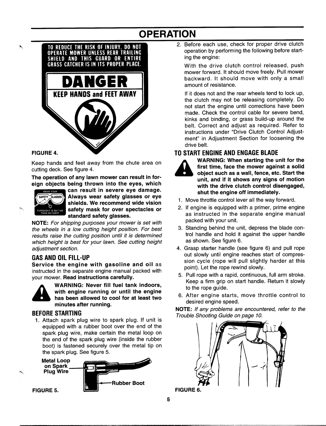 MTD 123-460A000, 123-479H000 manual 