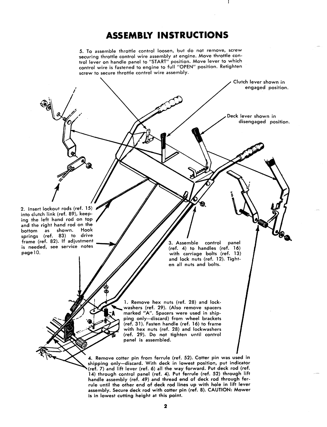 MTD 123-570 manual 