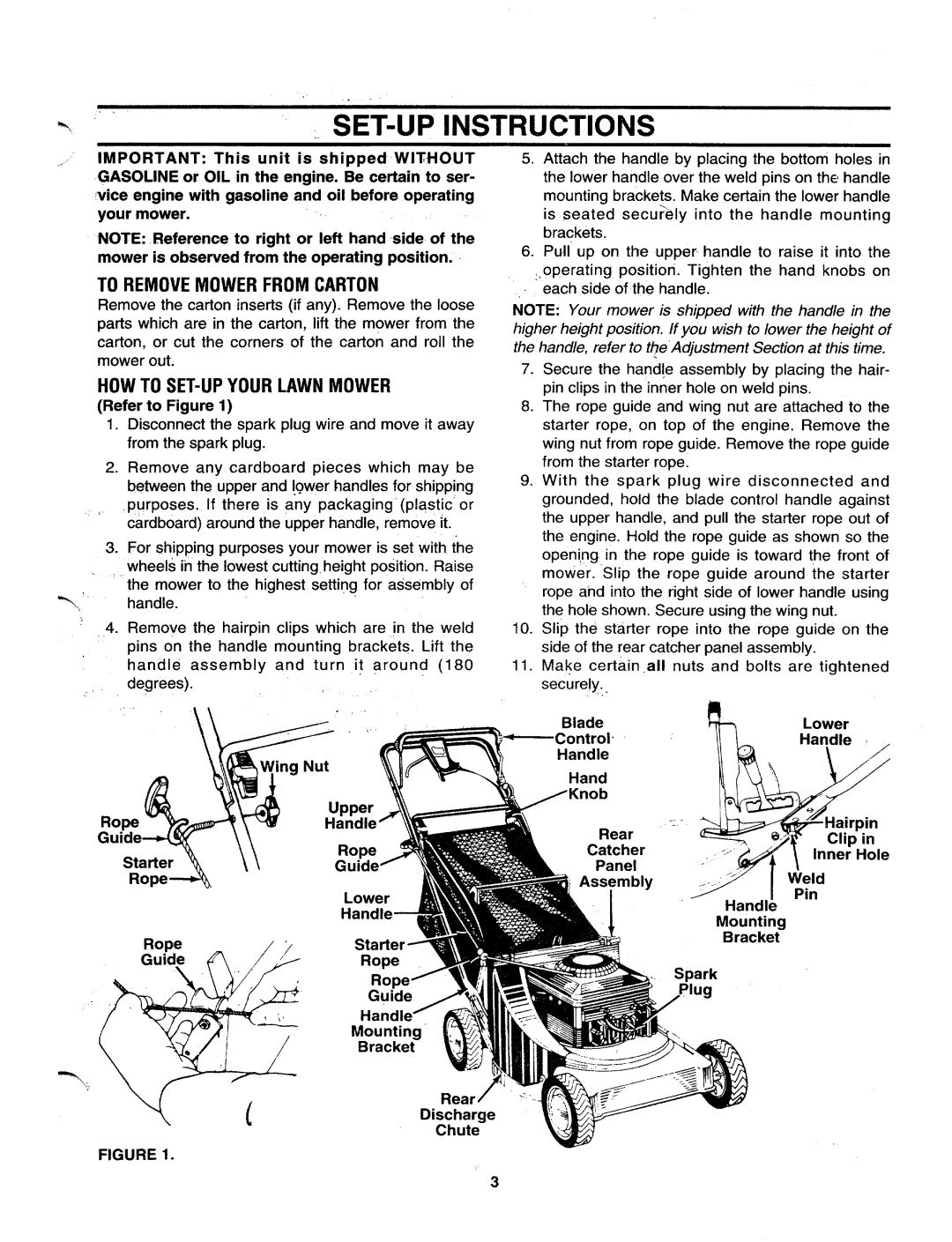 MTD 123-848C000 manual 