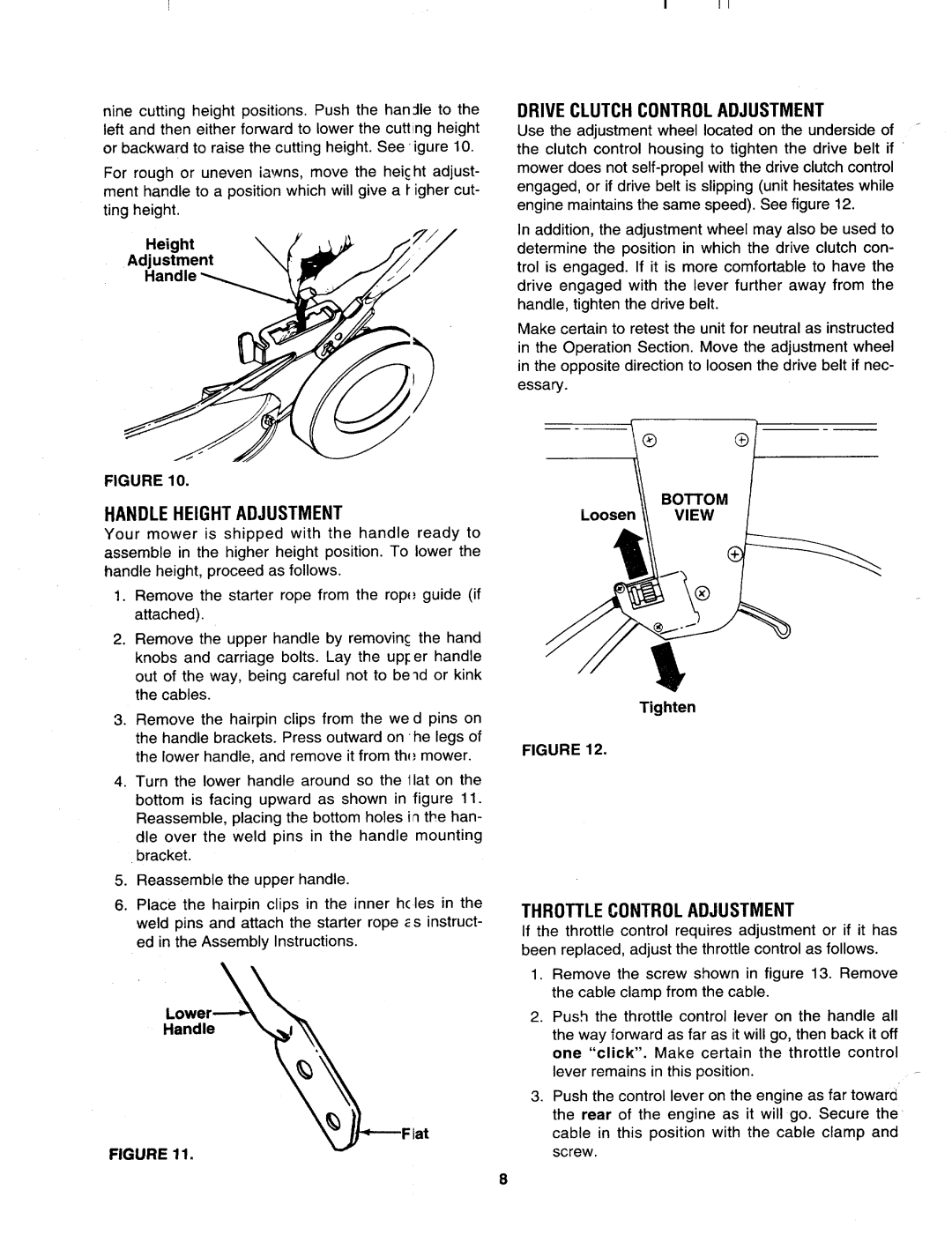 MTD 123-848C000 manual 