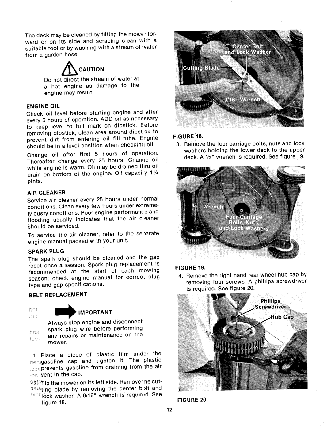 MTD 124-232-000 manual 