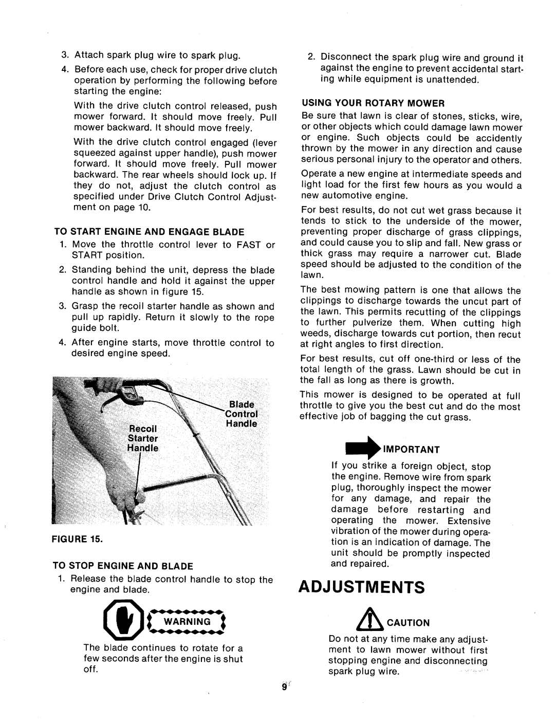 MTD 124-232-000 manual 