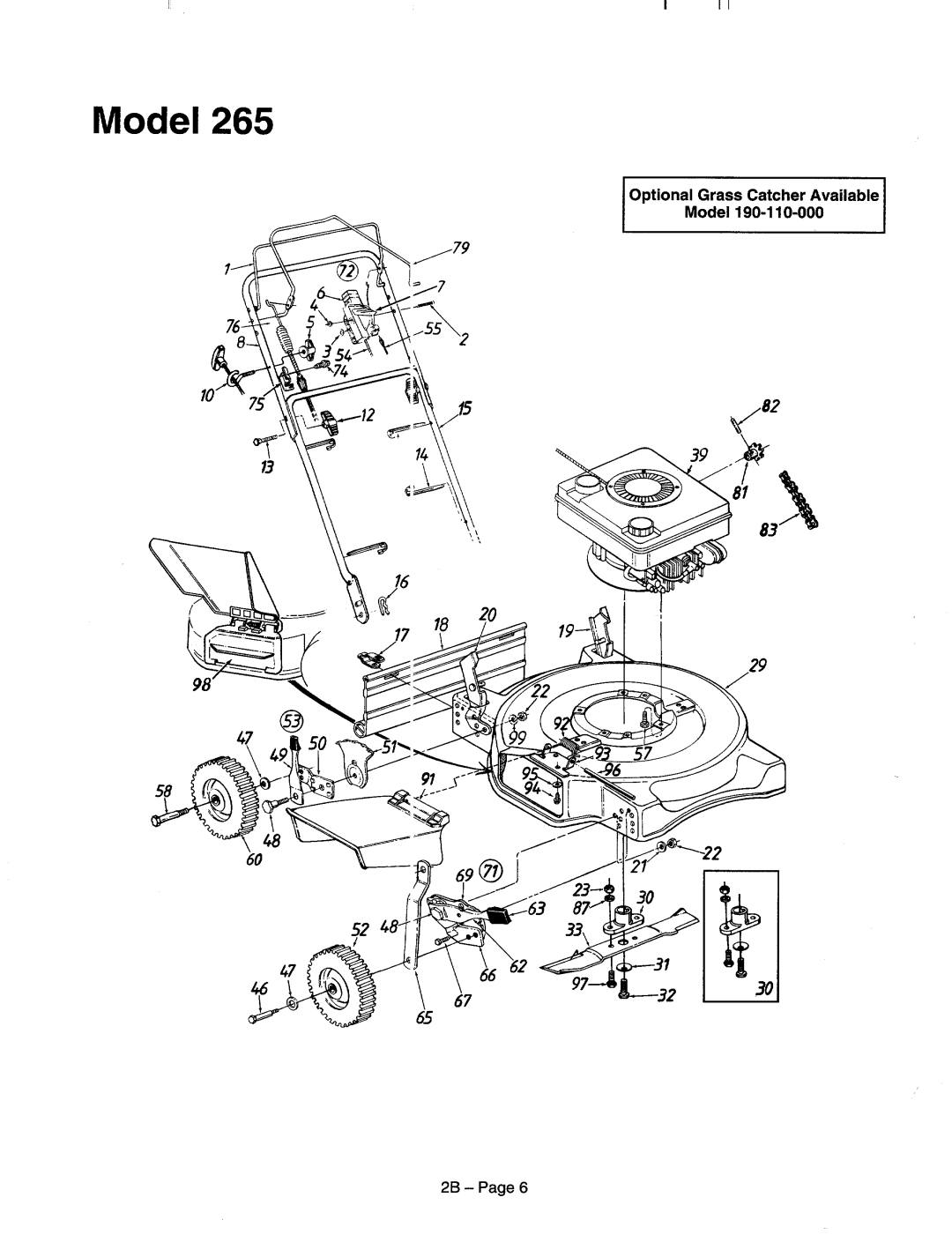 MTD 124-265D000, 124-238H000, 124-280B000, 124-281C000 manual 