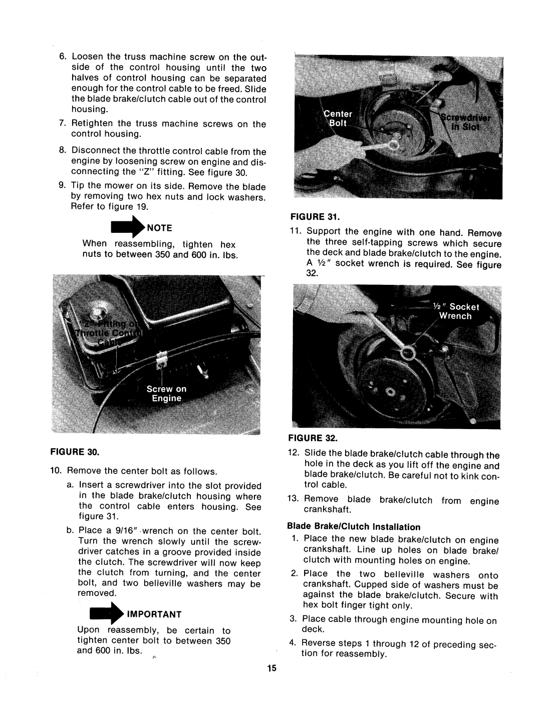 MTD 124-294-000 manual 