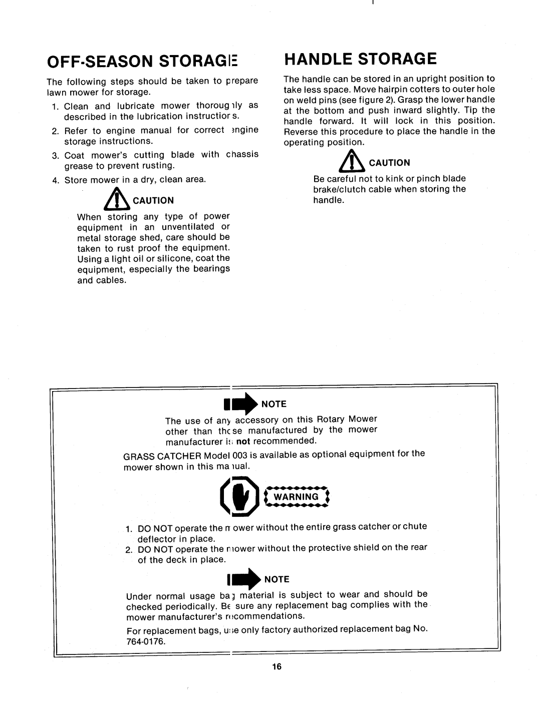 MTD 124-294-000 manual 