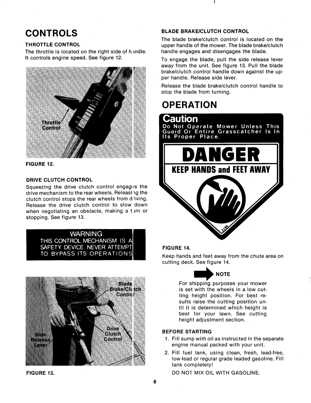 MTD 124-294-000 manual 