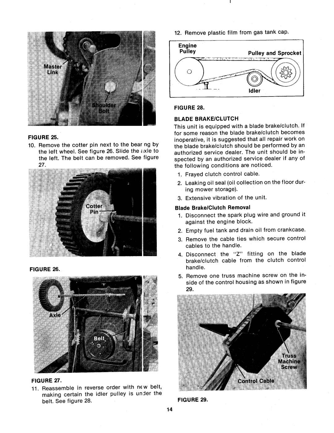 MTD 124-294-000 manual 