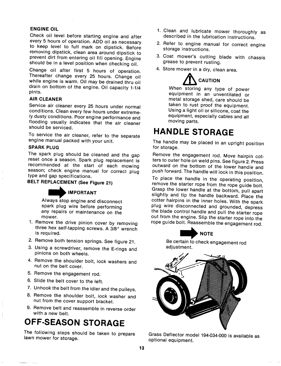 MTD 124-320-000 manual 