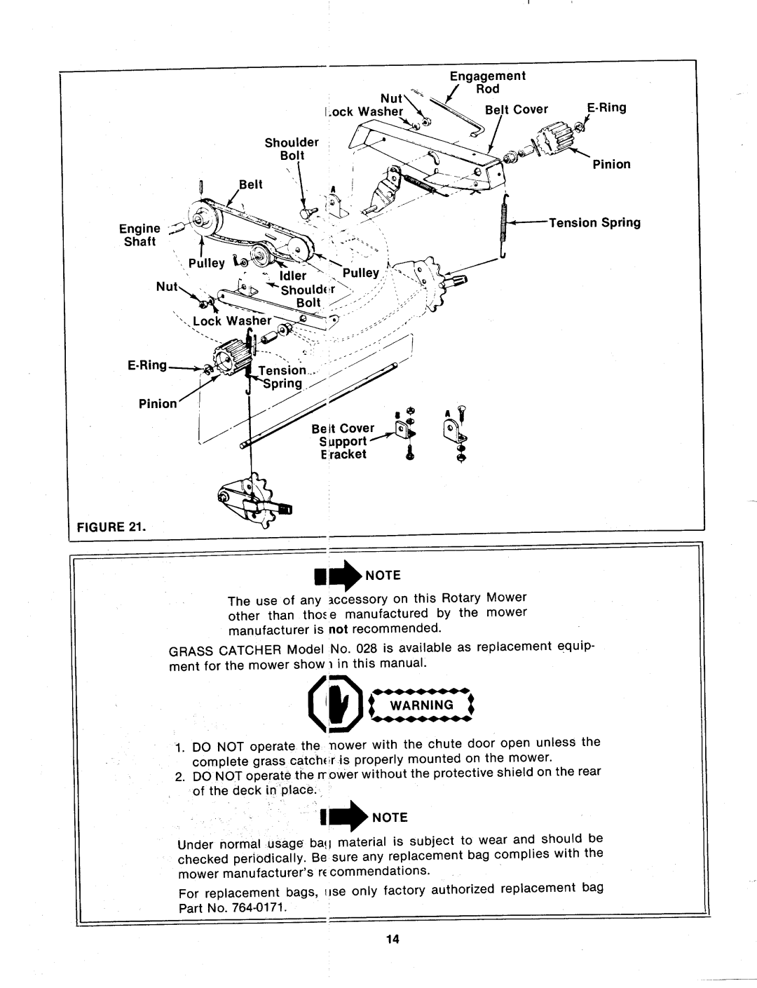 MTD 124-320-000 manual 