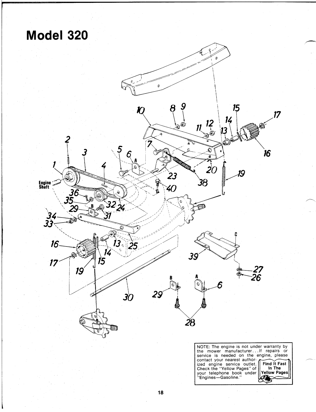 MTD 124-320-000 manual 