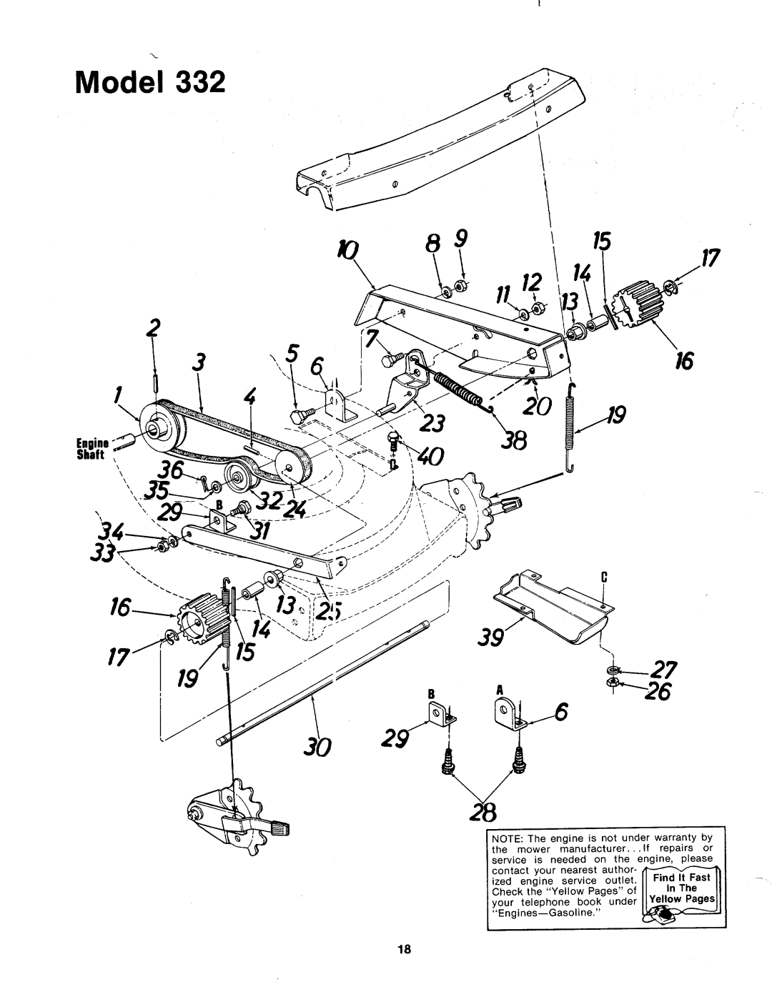 MTD 124-332-000 manual 