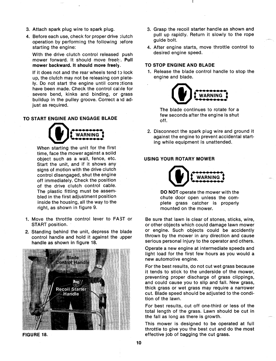 MTD 124-362-000 manual 