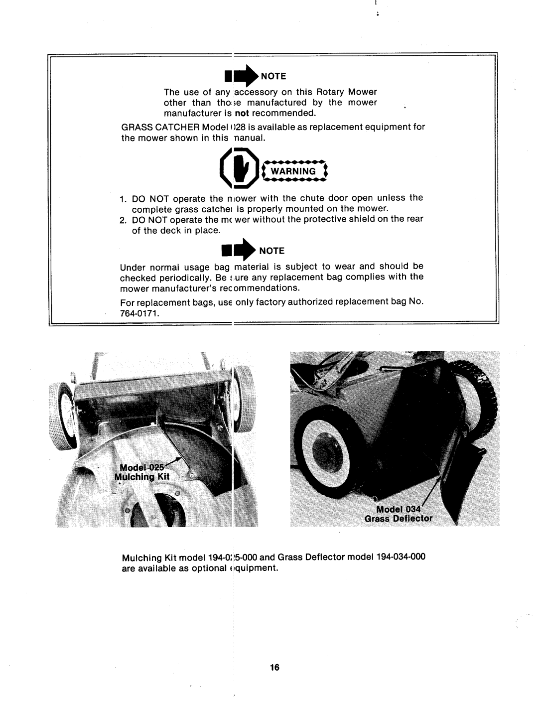 MTD 124-362-000 manual 