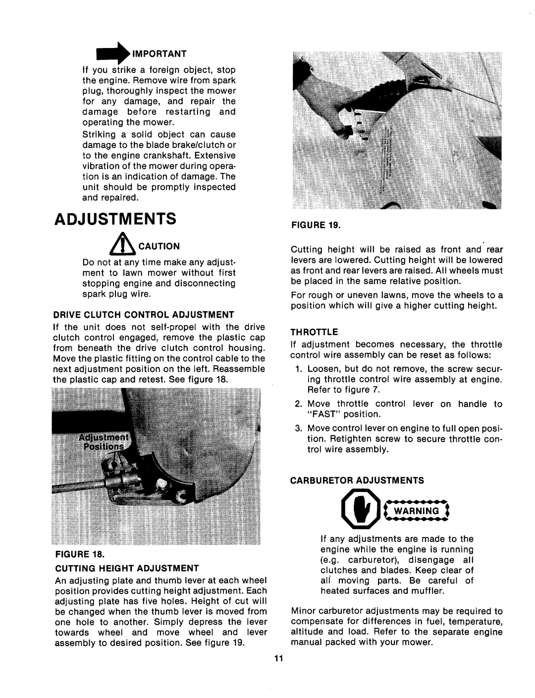 MTD 124-364-000 manual 