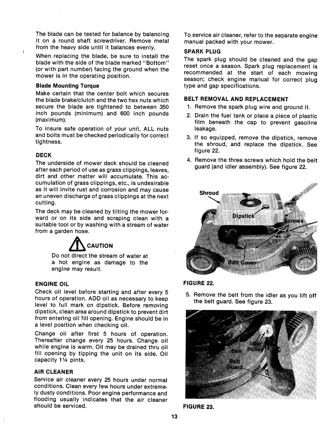 MTD 124-364-000 manual 