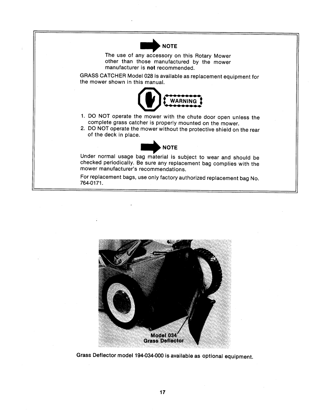 MTD 124-364-000 manual 