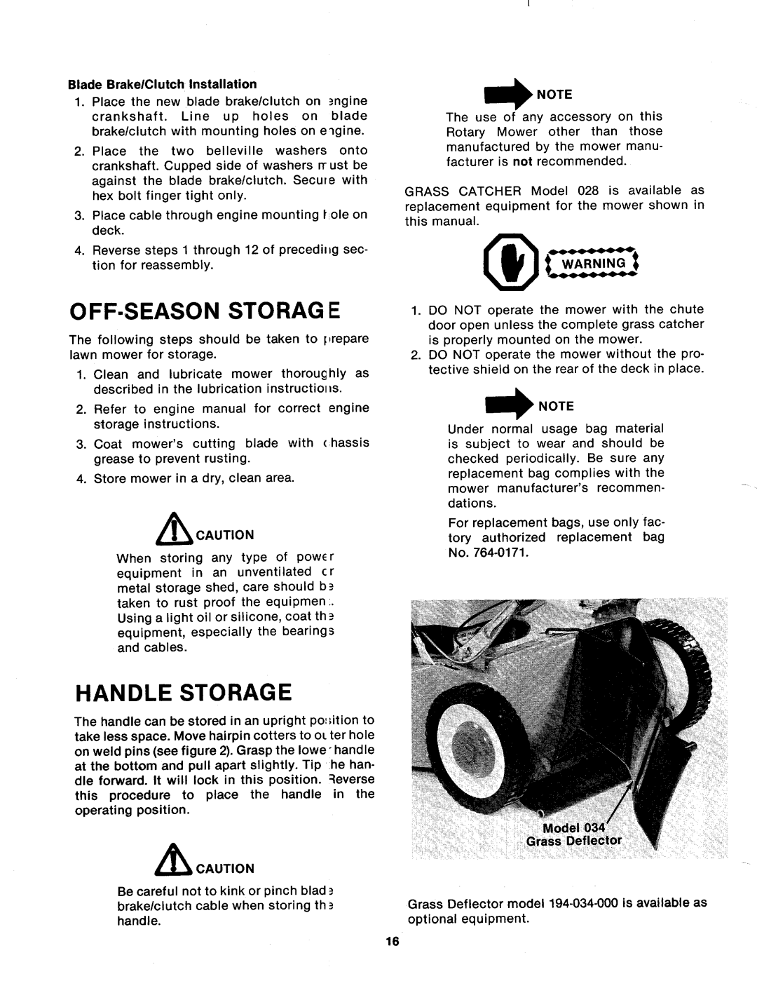 MTD 124-374-000 manual 