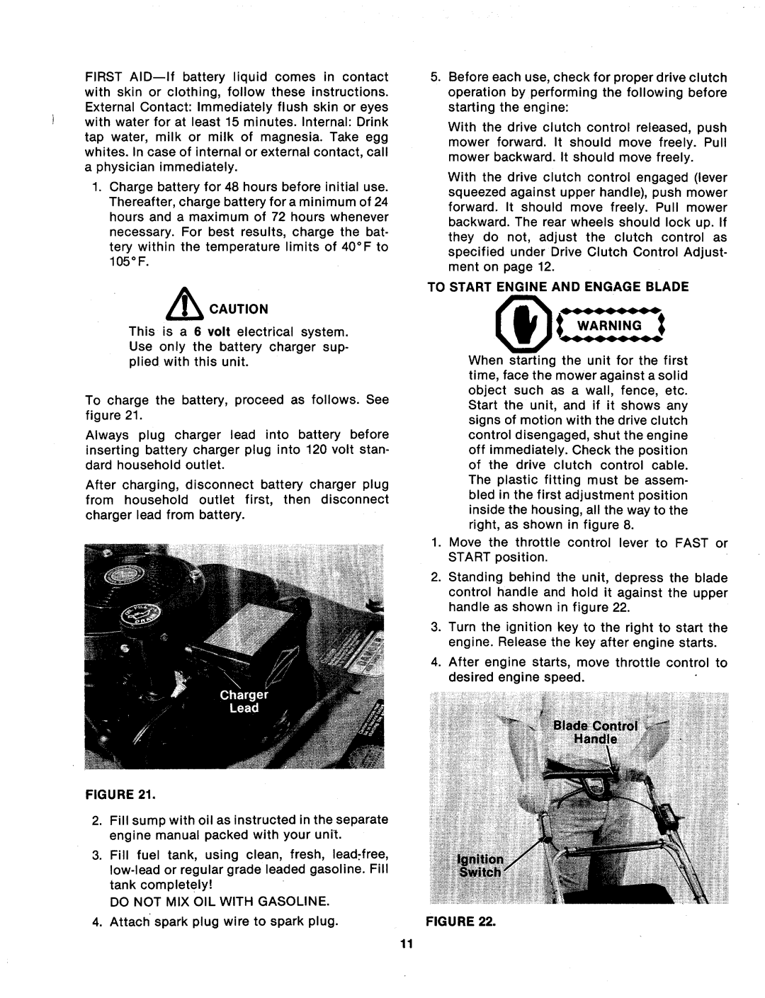 MTD 124-376-000 manual 