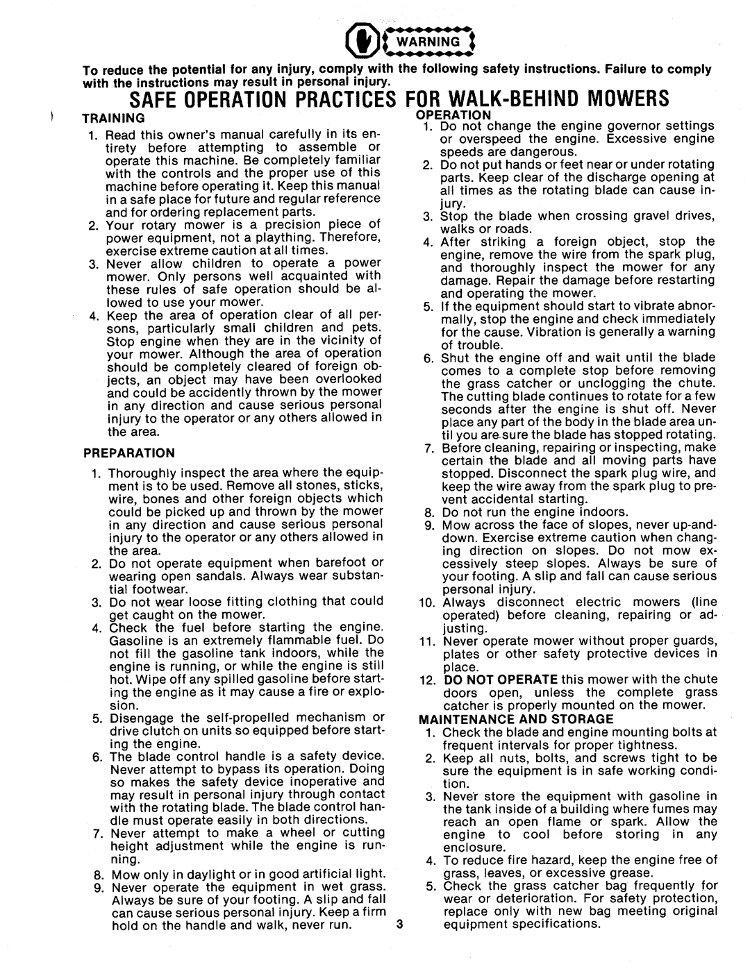 MTD 124-376-000 manual 