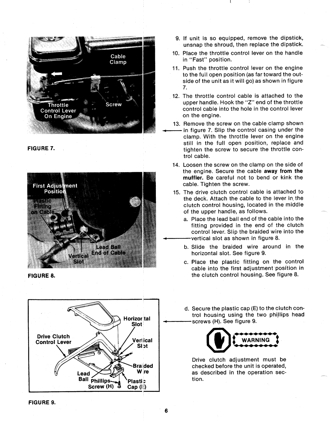 MTD 124-376-000 manual 