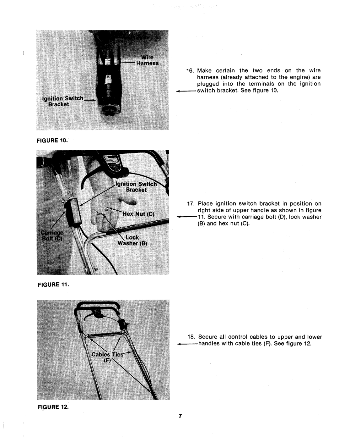 MTD 124-376-000 manual 