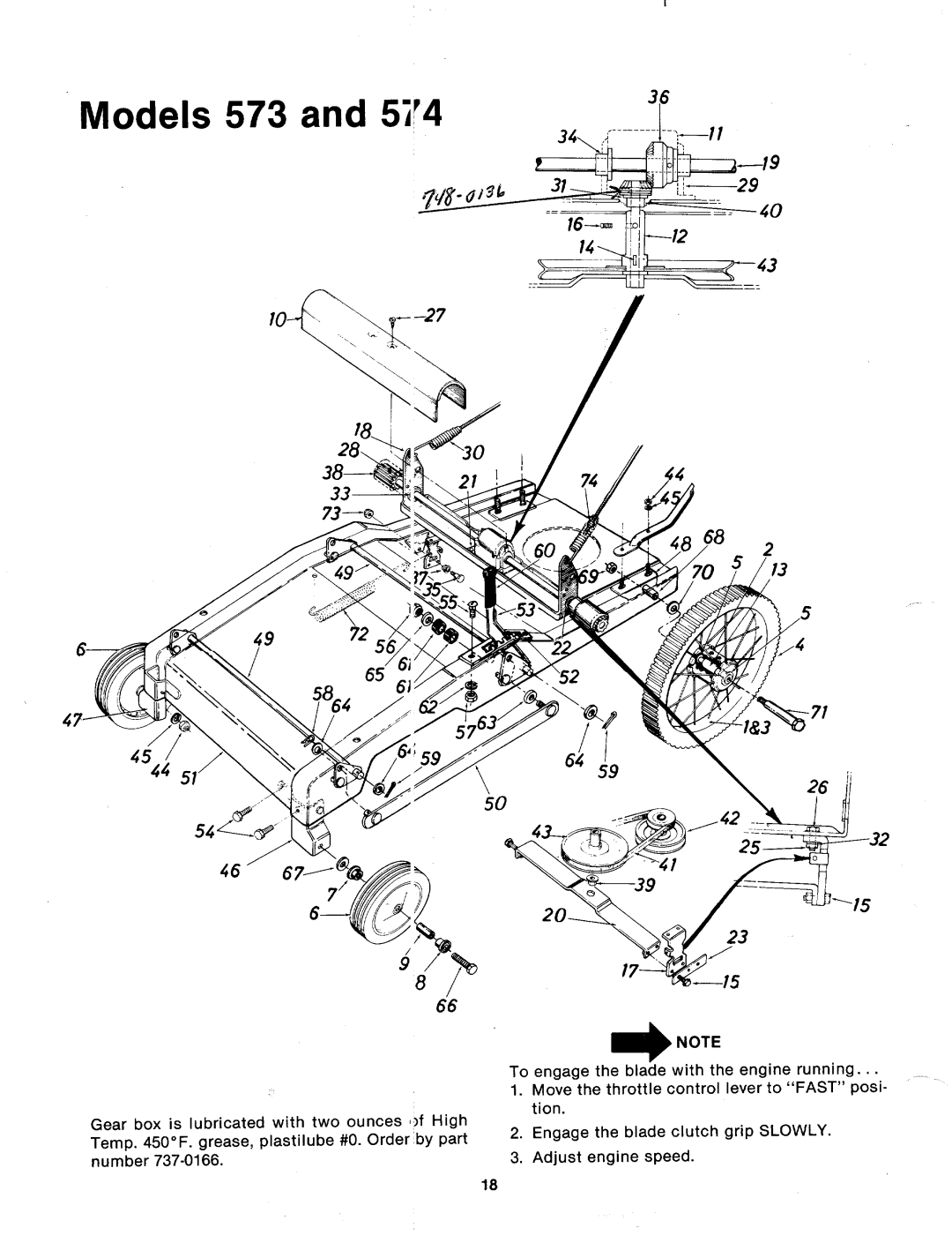 MTD 124-573-000, 124-574-000 manual 