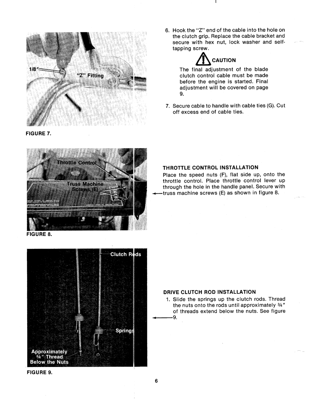 MTD 124-573-000, 124-574-000 manual 