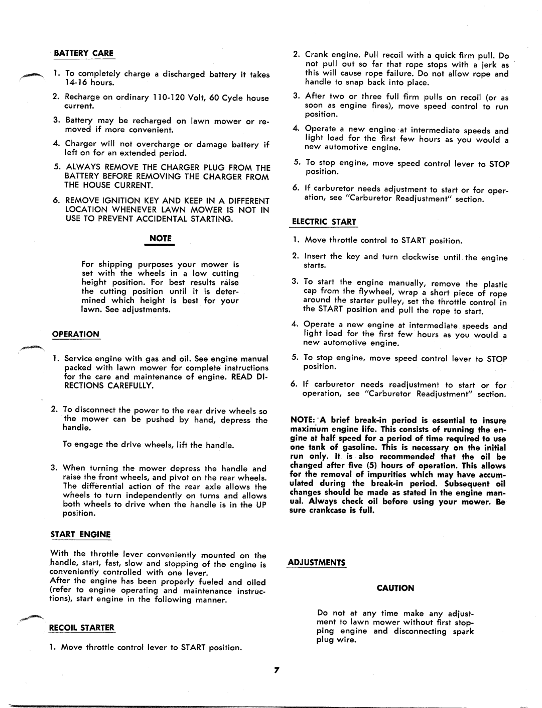 MTD 124-690A, 124-695A manual 