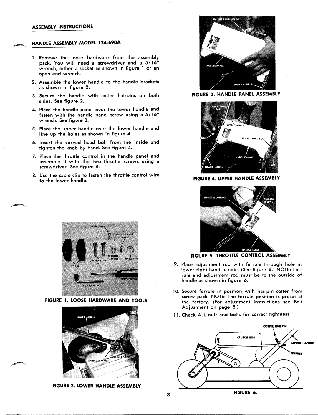MTD 124-690A, 124-695A manual 