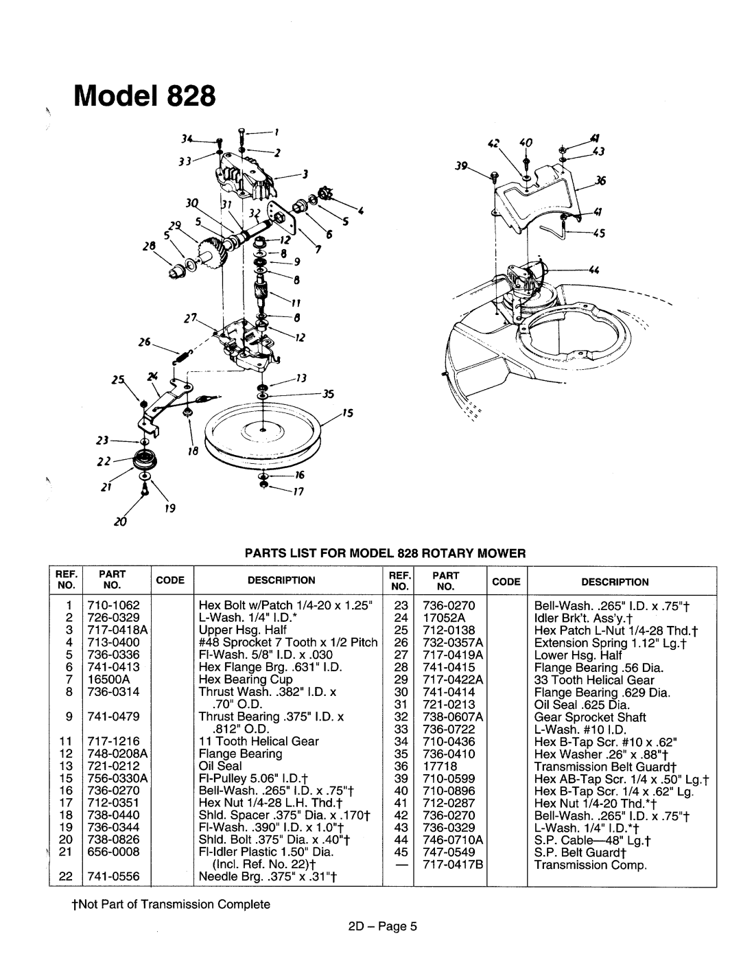 MTD 124-848M000, 124-828F000, 124-828I000, 124-848C000, 124-848L000, 124E848M000 manual 