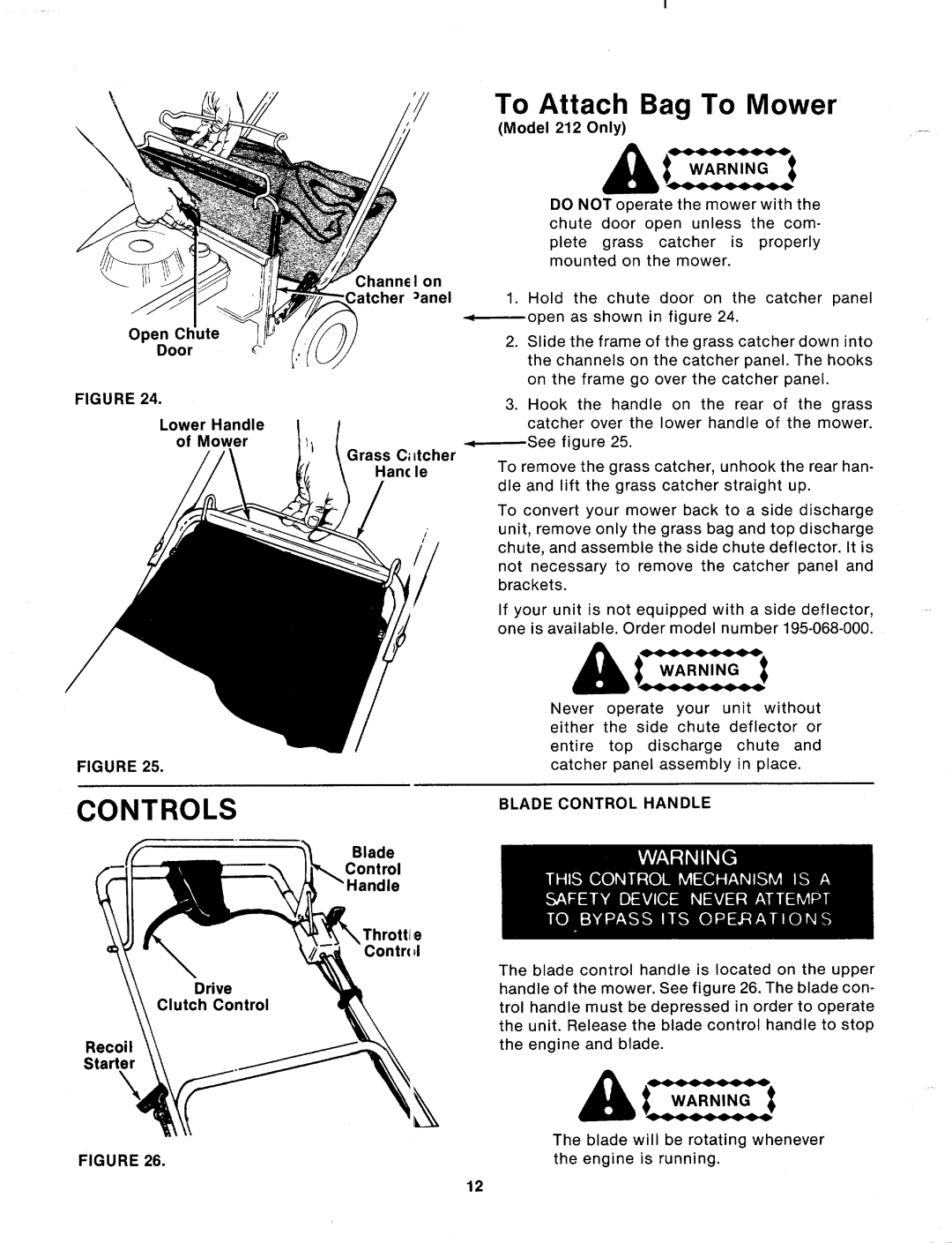 MTD 125-202-000, 125-212-000 manual 