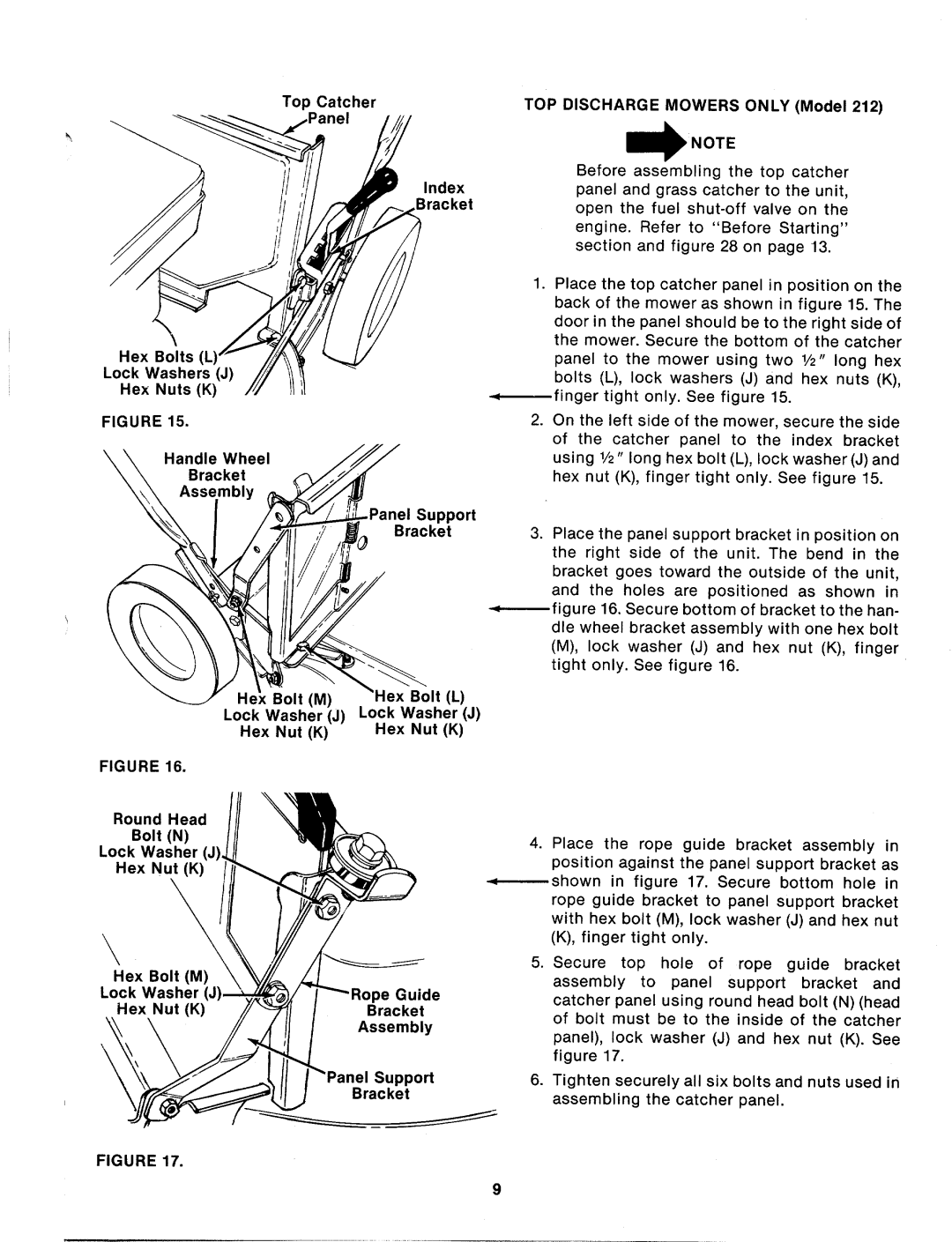 MTD 125-212-000, 125-202-000 manual 