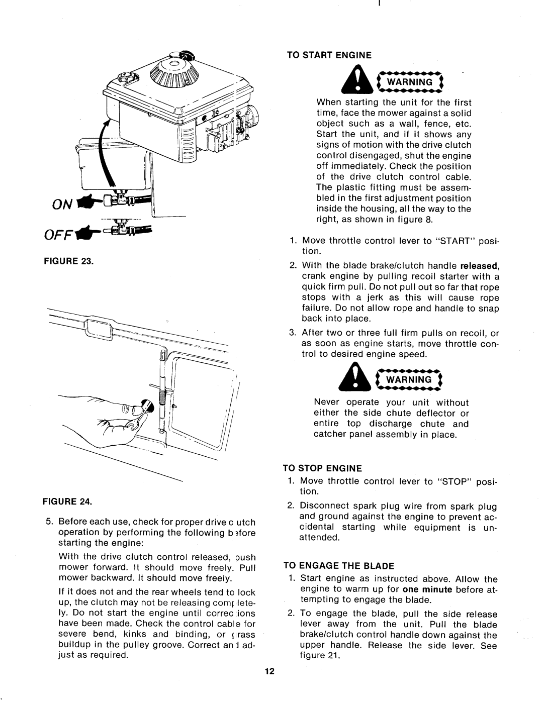 MTD 125-214-000, 125-204-000 manual 