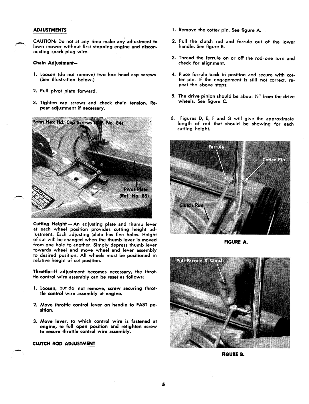 MTD 125-270A manual 