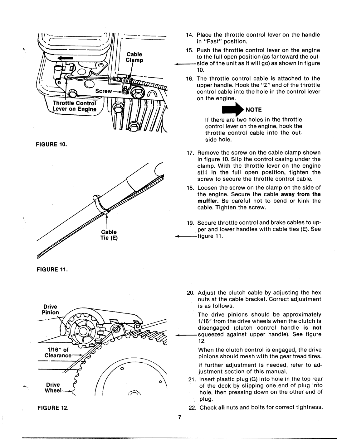 MTD 125-280-000, 125-282-000 manual 