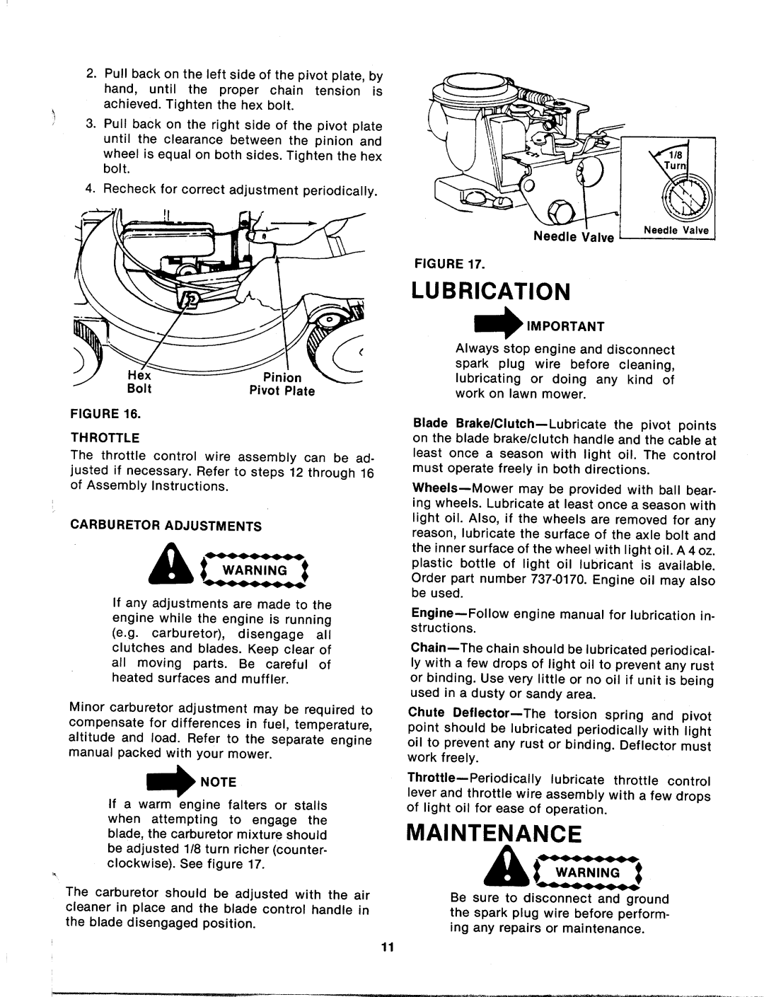 MTD 125-284-000 manual 