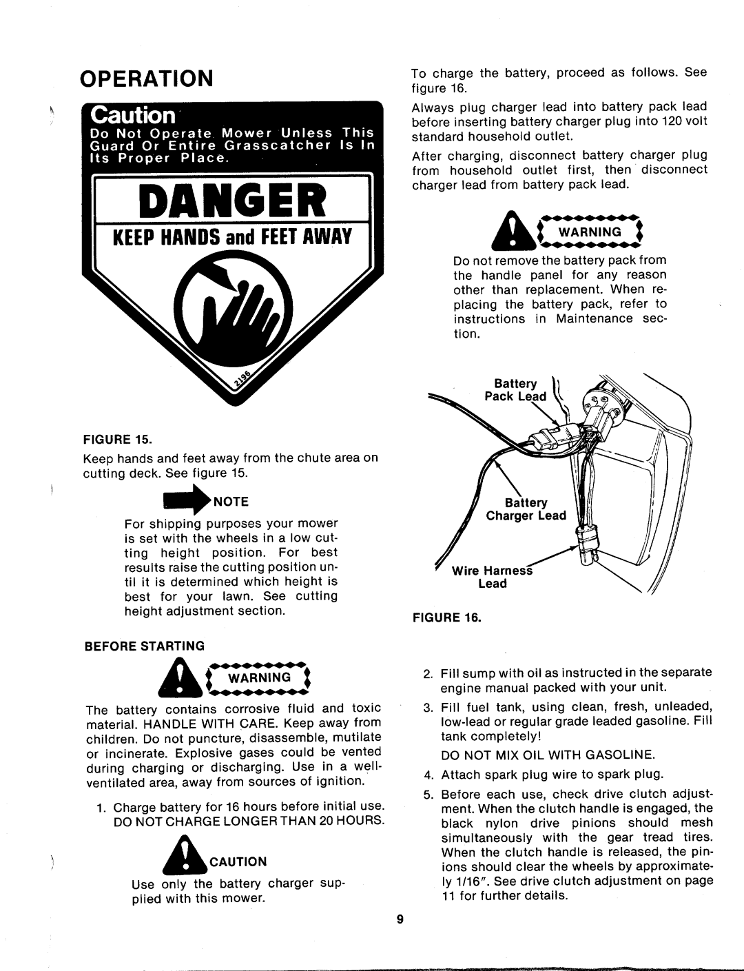 MTD 125-286-000 manual 