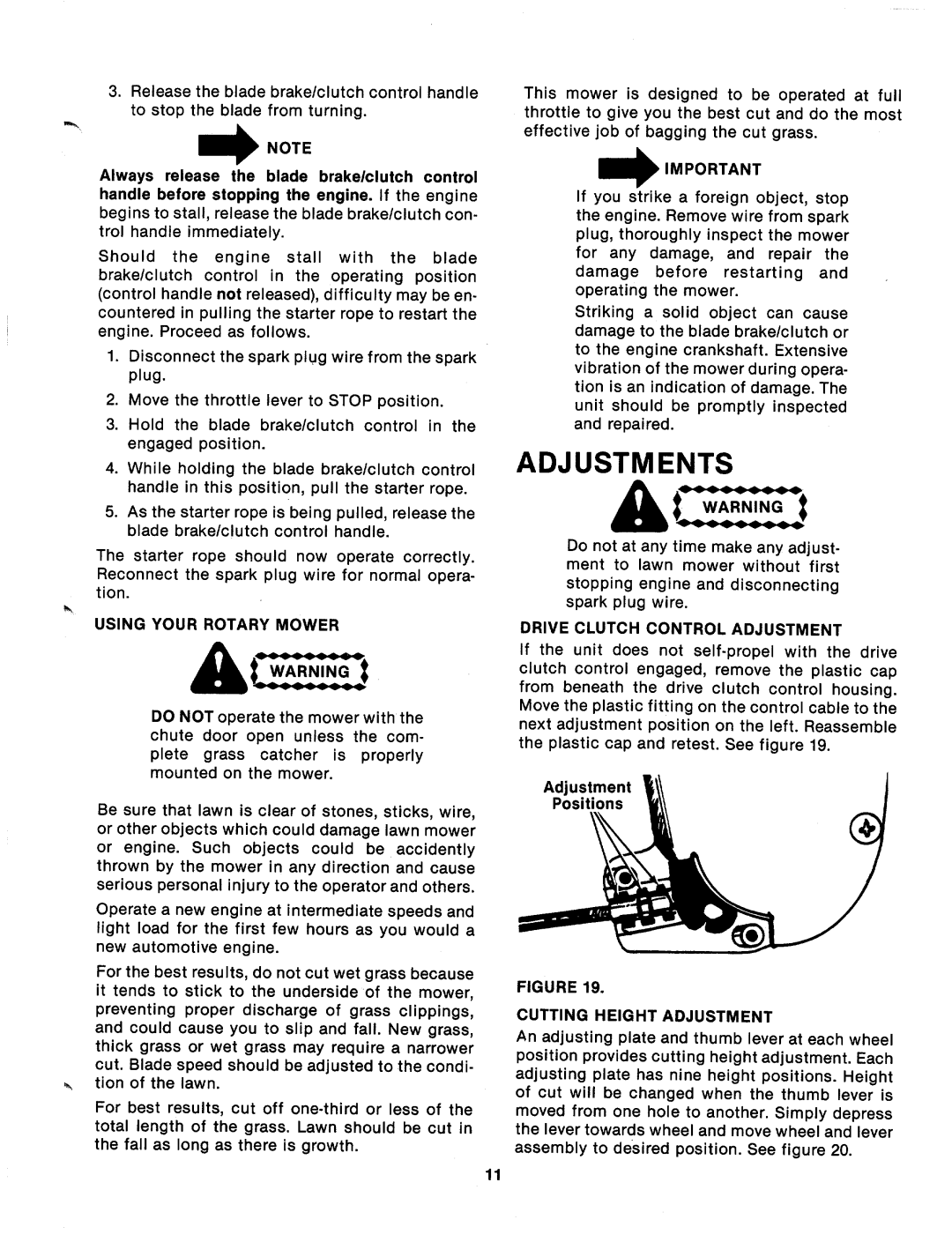 MTD 125-364-000 manual 