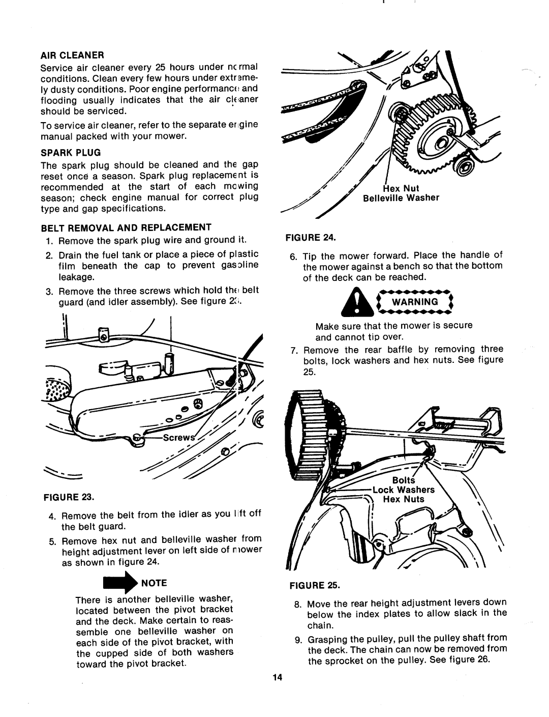 MTD 125-364-000 manual 